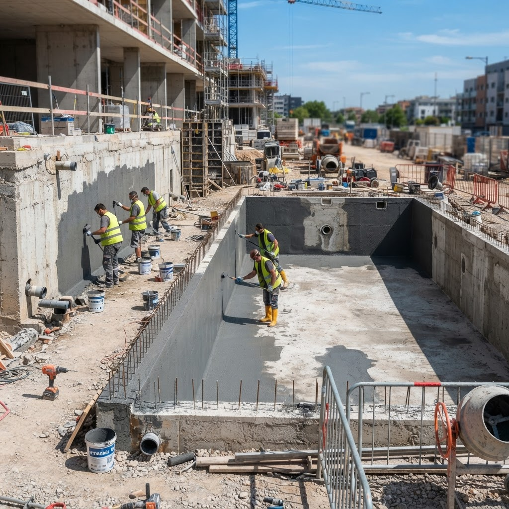 Foundation & Swimming Pool